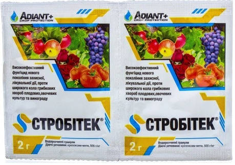 Стробітек фунгіцид (стробі), 2 г, ТМ ADIANT, фото 1