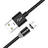 Магнітний кабель Kaku KSC-306 USB - MicroUSB 1m - Black, фото 3