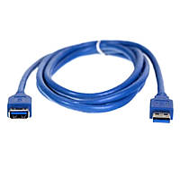 USB 3.0 кабель удлинитель AМ-АF 1.5 метра с ферритовым кольцом