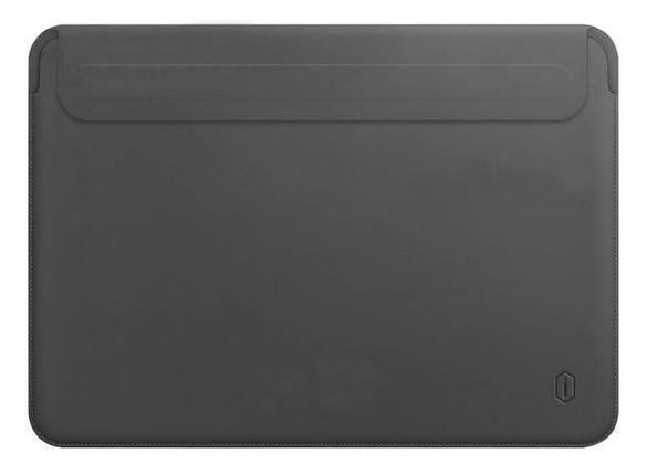 Папка конверт Wiwu Skin Pro2 Leather для MacBook Air 13,3'' (2018) gray, фото 1