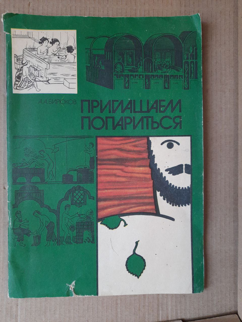 Запрошуємо попаритися. А. А. Бірюков. Фізкультура і спорт. 1987 рік