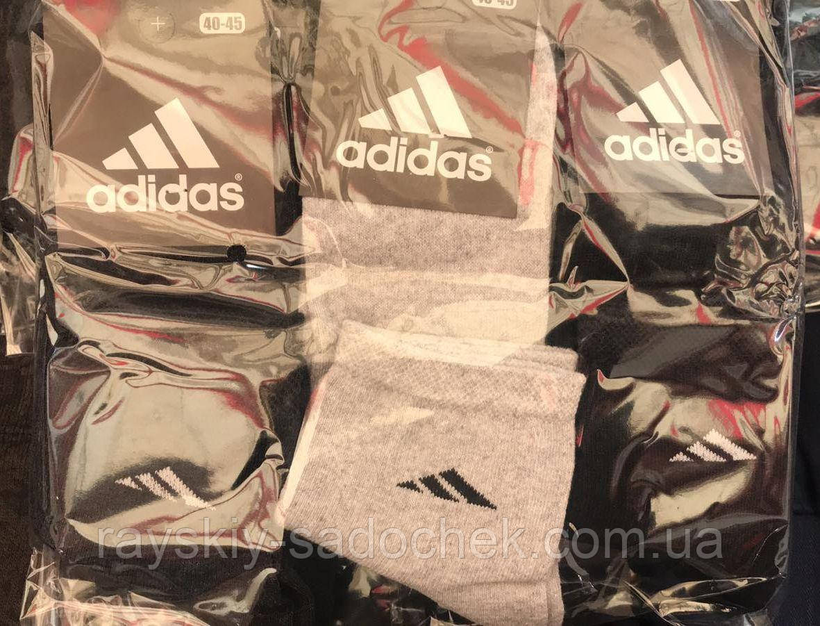 Шкарпетки чоловічі з логотипом adidas. Літні