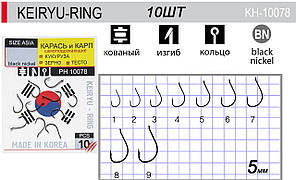 Гачок Provokator Keiryu-ring BN /Карась, лящ, плотва/ № 5