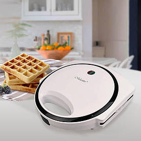 Вафельниця антипригарна електрична Maestro MR-714 (750 Вт)