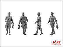 Набір фігур пілотів і техніків ВПС СРСР (1943-1945 Р.). 1/48 ICM 48084, фото 5