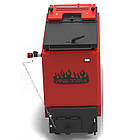 Котел твердопаливний 11 кВт Retra 6M Red шахтного типу, енергонезалежний, фото 2