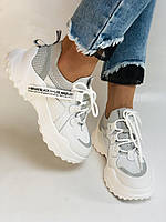 Стильні жіночі кеди-білі кросівки.Натуральна шкіра. Висока якість 38-40 Vellena