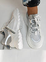 Стильні жіночі кеди-білі кросівки.Натуральна шкіра. Висока якість 38-40 Vellena, фото 8