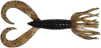 Силикон Keitech Little Spider 3.5" (5 шт/уп) ц:207 green pumpkin pp. flk (17163)