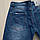 Чоловічі сині потерті джинси рванки levi's, літні чоловічі джинсові молодіжні штани, фото 10