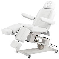 Педикюрно гидравлическое кресло 3706 (с 1 мотором) Белый