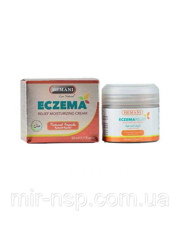Крем проти екземи та псоріазу Eczema Relief Moisturizing Cream 50 мл Hemani Пакистан