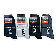 Чоловічі середні спортивні бавовняні шкарпетки Nike, фото 2
