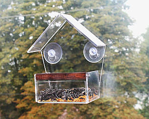 Годівниця для птахів віконна "Теремок", фото 2