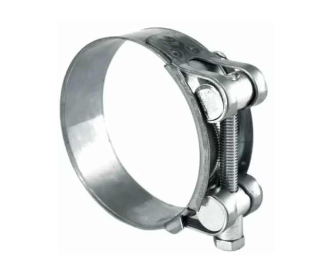 Хомут із болтом силовий D 227-239 стрічка 26 мм