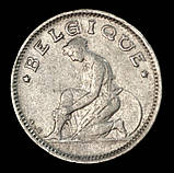 Монета Бельгії 50 сантимів 1927 р., фото 2