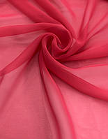 Шифон "Блузковий", колір малина (ш 145 см) для платтів, прикраси, блузок, вечірніх вбрань.