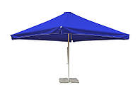 Зонт для кафе 4х4 з клапаном Синій