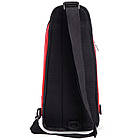 Моторюкзак однолямовий HONDA Scout MS-5481-7 розмір 42х15x7 см Black-Red, фото 5