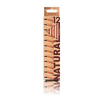 Карандаш графитовый 6000-12CB (НВ) Natural - Cedarlite, шестигранный Marco /12/