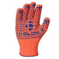 Рукавиці з пупиришками 3 нитки 526 помаранчеві, 45514 Doloni
