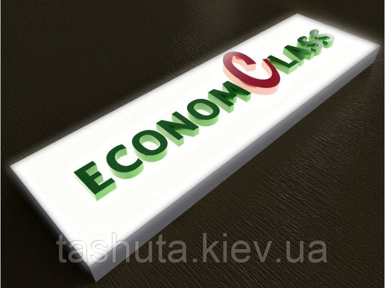 Лайтбокс односторонний  с объемными буквами Ташута  (11-41050-01)