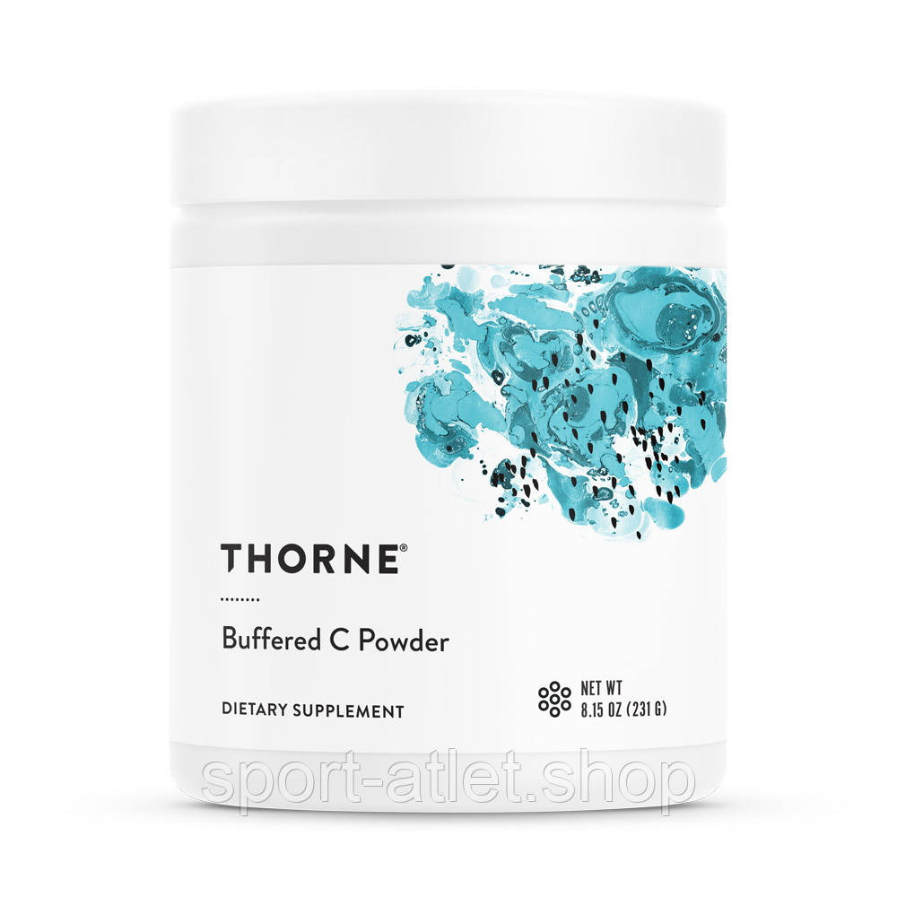 Вітаміни та мінерали Thorne Buffered C Powder, 231 грам