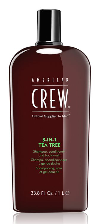 Засіб для догляду за волоссям та тілом 3-в-1 American Crew Classic Tea Tree 1000 мл