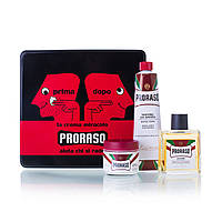 Набор подарочный для бритья с 3-х предметов Proraso vintage selection primadopo