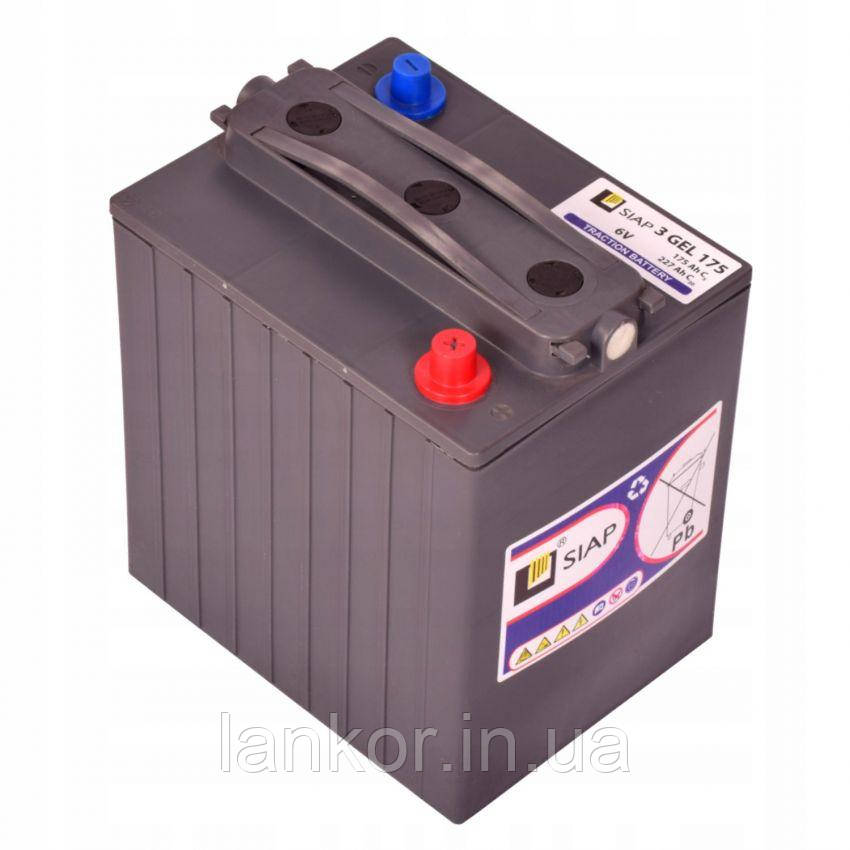 Тягові аккумулятори SIAP 6V 180Ah