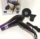 Професійний потужний фен для сушіння волосся Promotec PM-2302 3000W з насадкою дифузор 2 швидкості, фото 8