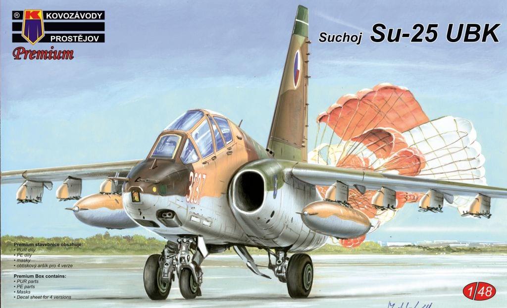 Пластикова модель 1/48 Kovozavody Prostejov 4802 радянський винищувач Сухой СУ-25 УБК