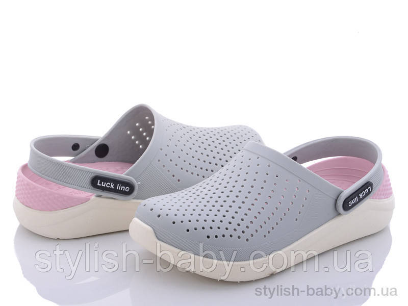 Дитяча колекція літнього взуття гуртом. Дитячі крокси 2022 бренда Luck Line (рр. с 30 по 35)