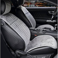 Накидки на сиденья авто Elegant Napoli 700 213 (передние серые)