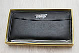 Жіночий шкіряний гаманець Kochi чорний 9026-b, фото 3