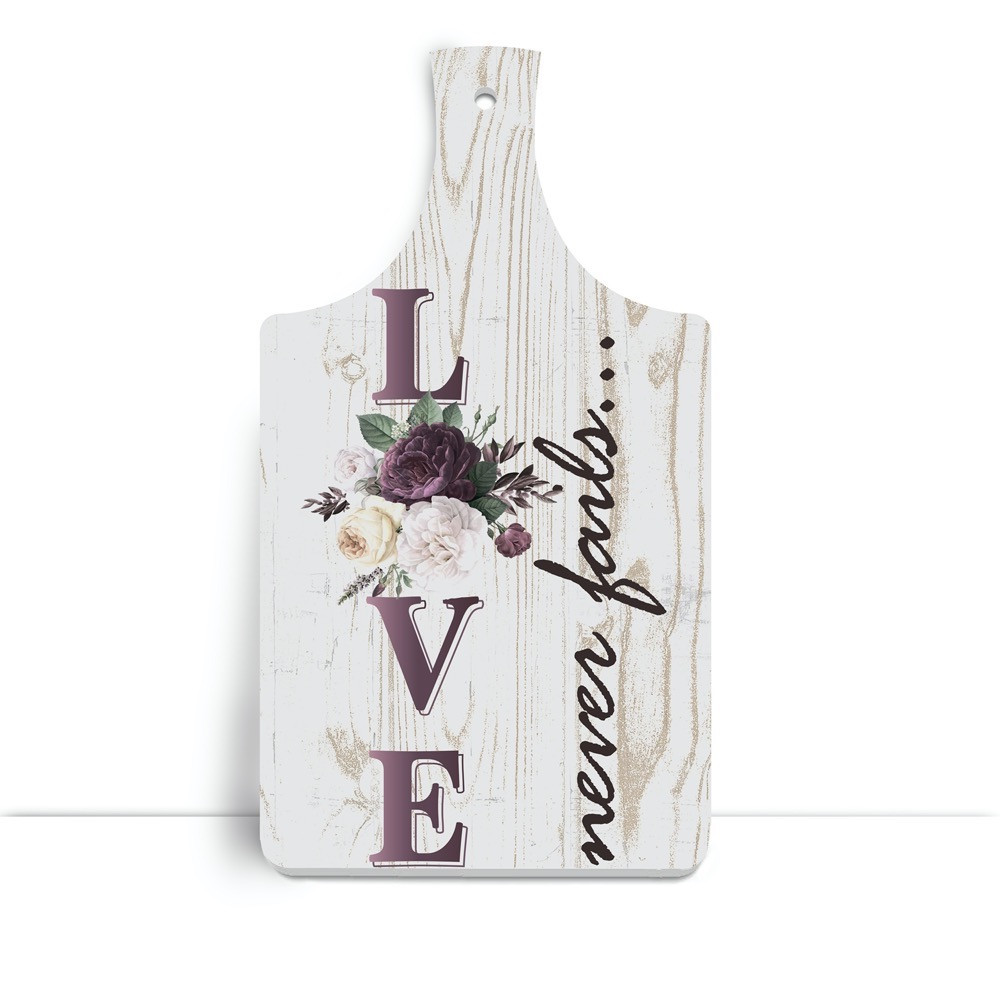 Дерев'яна кухонна дошка 18х32 см Love хрдф0007а Тур-Колекшн, фото 1