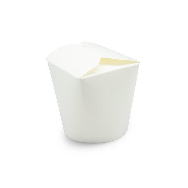 Коробка для локшини 500мл. біла Ø90 мм. h = 90 мм. 1PE(small) (300/50)
