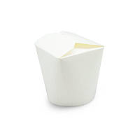 Коробка для локшини 500мл. біла Ø90 мм. h = 90 мм. 1PE(small) (300/50)