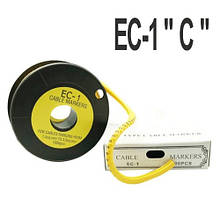 Кабельна маркування (в котушках) EC-1 "C" (1.5-4мм2) 1000шт