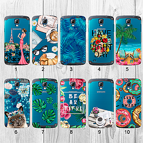 Силіконовий чохол з малюнком для Samsung Galaxy S4 Active i9295 (new collection)