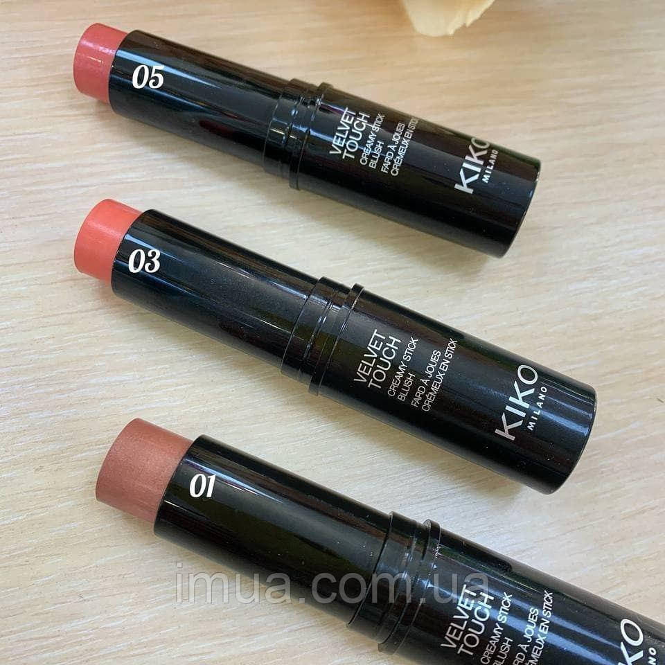 Румяна KIKO MILANO Velvet Touch Creamy Stick Blush 01 Golden Sand, цена ...