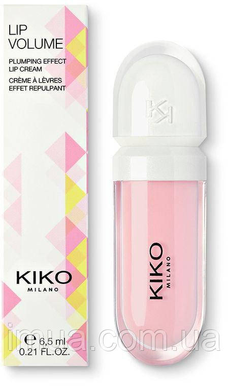 Бальзам для губ KIKO MILANO Lip Volume 01 Tutu rose (без коробочки) - фото 1 - id-p1372608473