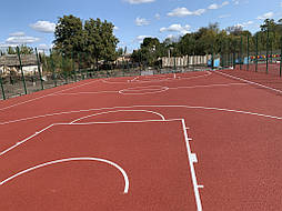 Спрей покрытие для спортивной площадки, г. Славянск 4