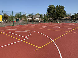 Спрей покрытие для спортивной площадки, г. Славянск 5