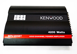 Автомобільний 4-канальний підсилювач звуку Kenwood MRV805BT, 4200W