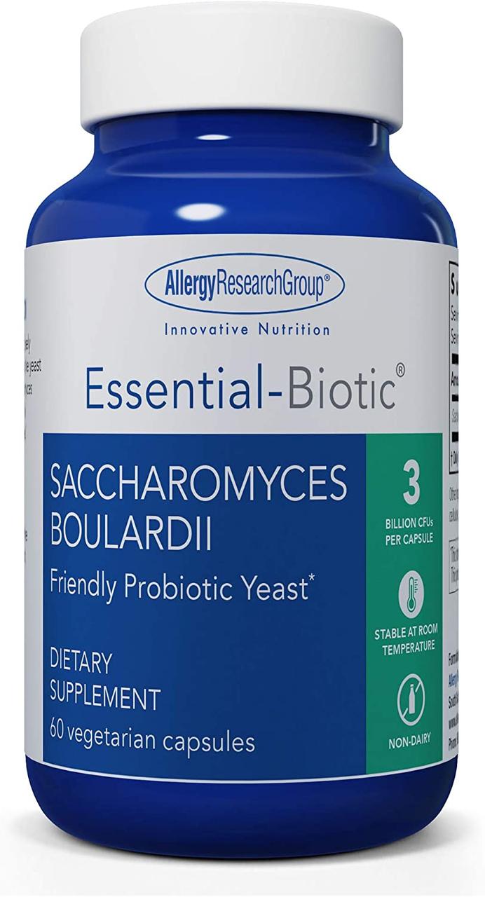 Allergy Research Essential-Biotic Saccharomyces Boulardii / Сахароміцети Буларди 60 капсул