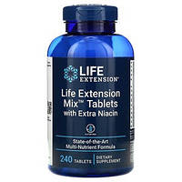 Мультивитамины Life Extension, Смесь для продления жизни с ниацином, 240 таблеток