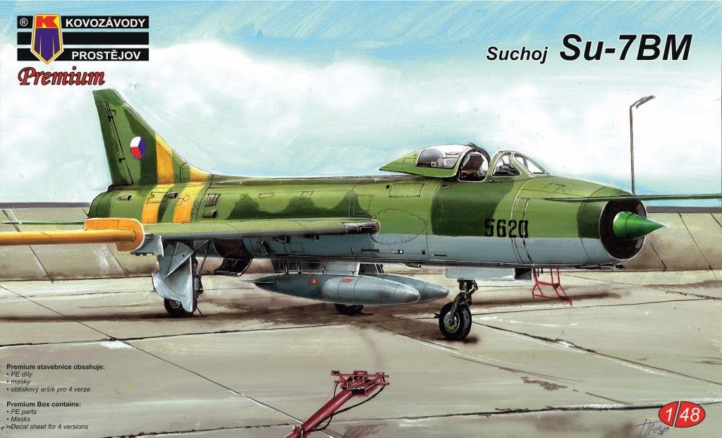 Пластикова модель 1/48 Kovozavody Prostejov 4803 радянський винищувач-бомбардувальник Сухой СУ-7 БМ