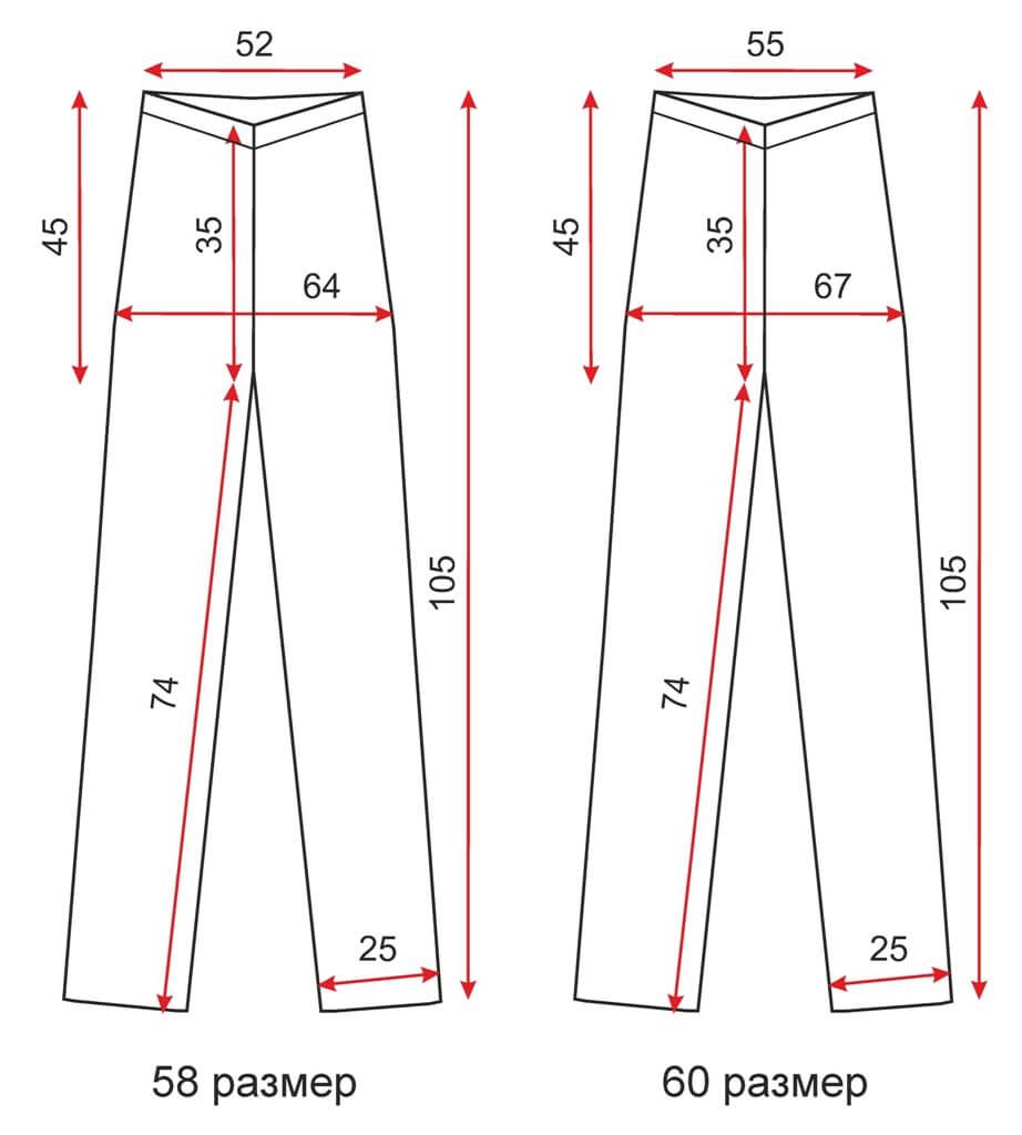 Летние брюки женские Спортивные 56 58 60 62 64 / практичные летние брюки женские для отдыха и спорта / - фото 3 - id-p4773329