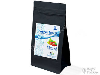 Добриво Terraflex - S 14-6-25+3.2 MgO+TE, 2 кг - Терафлекс